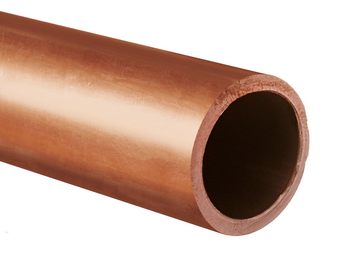 Copper Pipe 15mm x 5mtr x 1.02mm Half Hard from Reece