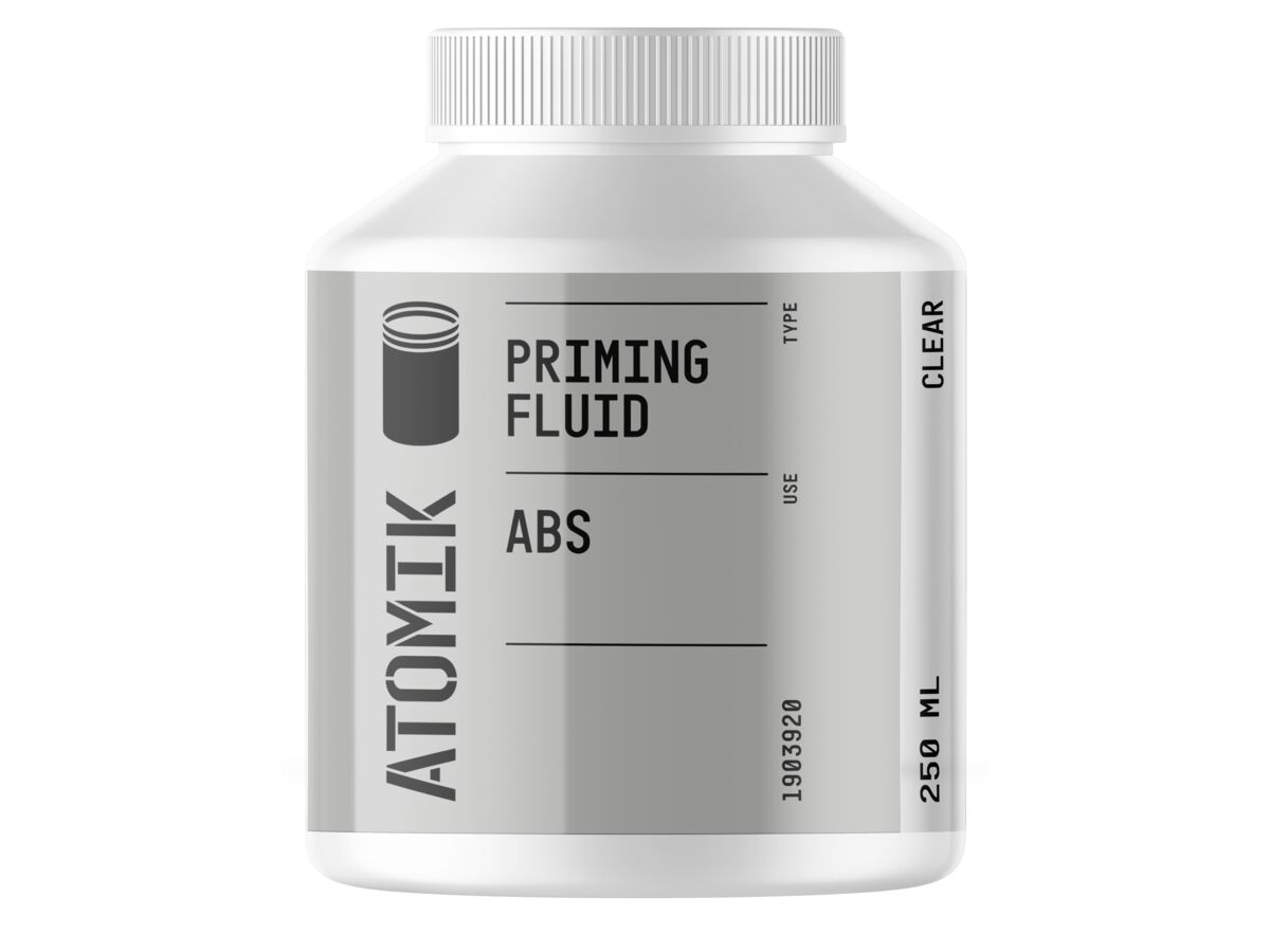 Atomik Priming Fluid ABS Clear 250ml from Reece