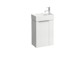 LAUFEN Kartell Wall/Counter Basin Left Hand Basin 1 Tap Hole 460x280 White