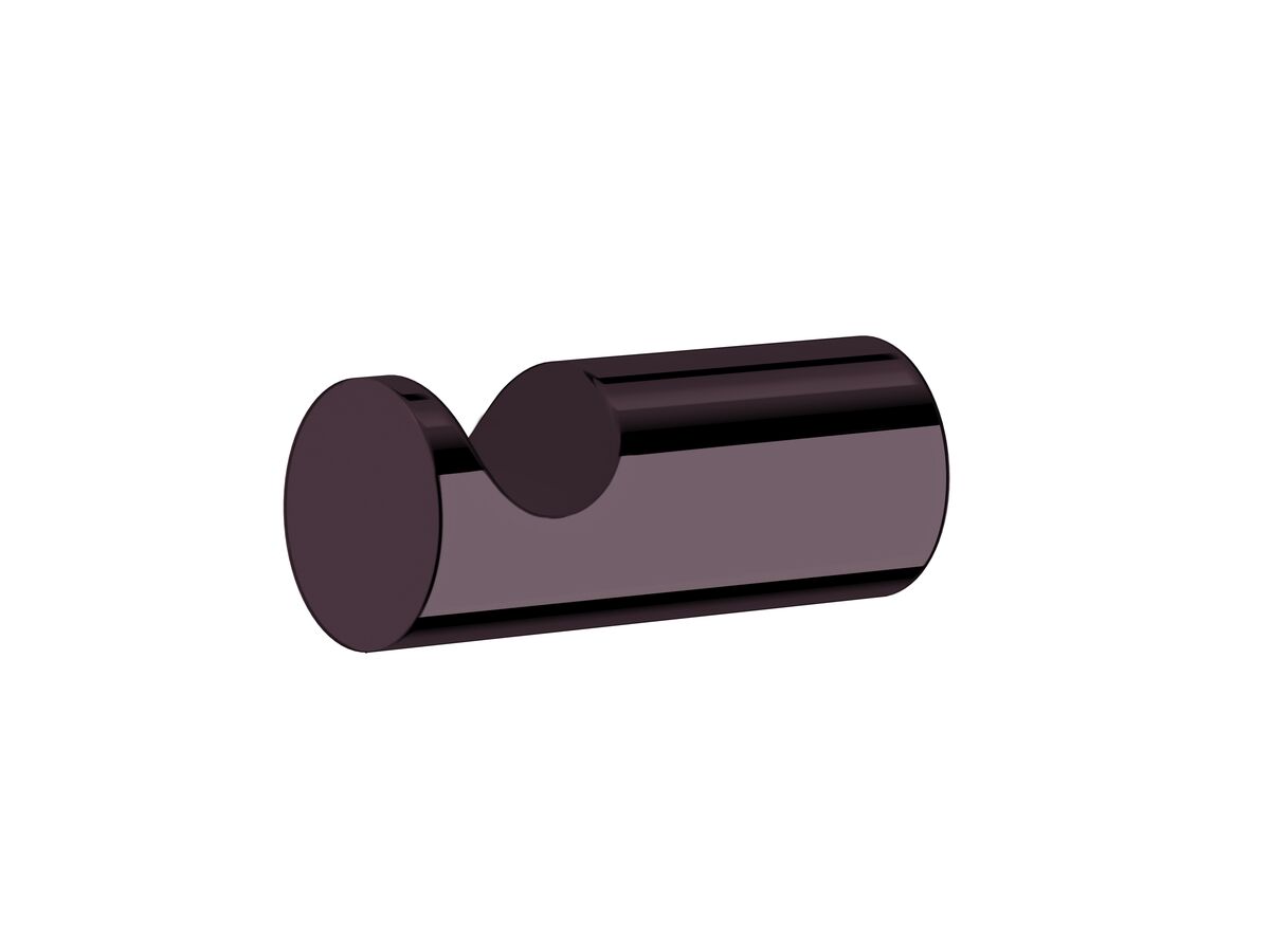 Scala Robe Hook Midnight Merlot PVD