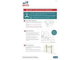 Installation Instructions - ADP Bayo Wall Hung Vanity Unit