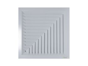 Air Diffuser Lay-In 2 Way Corner Blow 595mm x 595mm