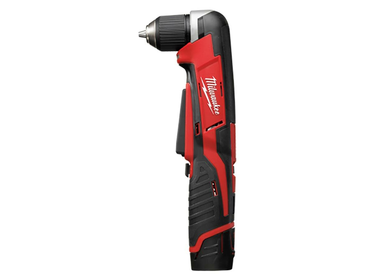 Milwaukee Right Angle Drill & 2 x 1.5AH Battery 12V