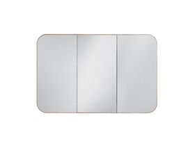 ISSY Cloud Triple Mirror with Shaving Cabinet 1500mm x 930mm x 146mm