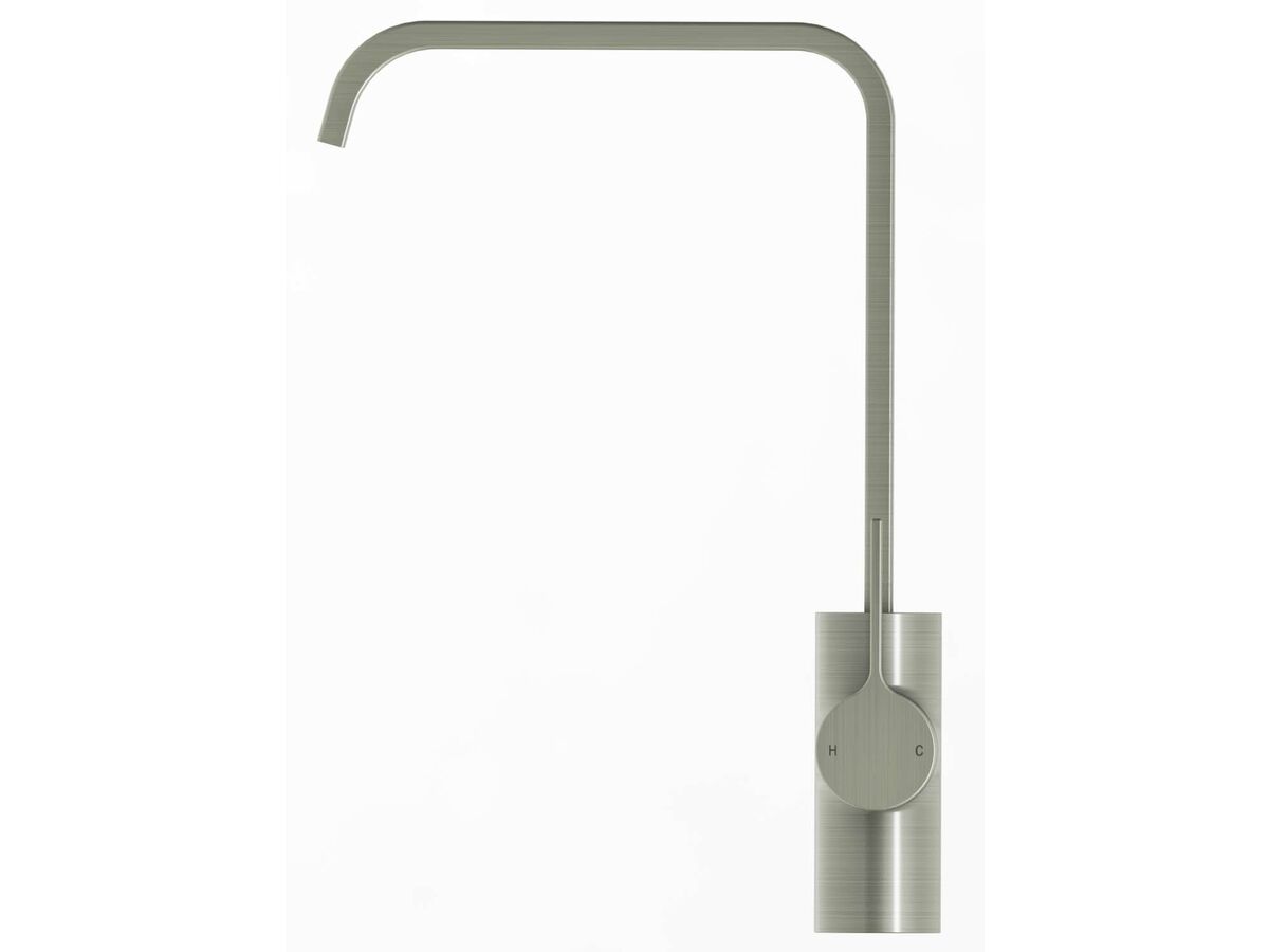 Mizu Stream Sink Mixer Tap Brushed Nickel (4 Star) from Reece