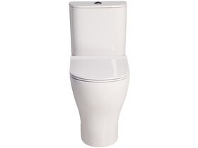 American Standard Cygnet Round Overheight Hygiene Rimless Close Coupled Back To Wall Toilet Suite White (4 Star)