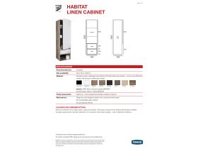 Technical Guide - Cibo Habitat Linen Cabinet