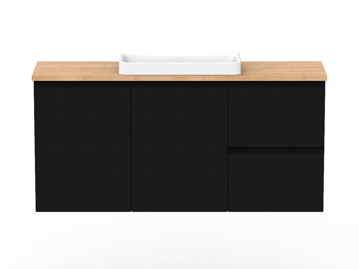 Posh Domaine Plus 1200mm Ensuite Wall Hung Vanity Unit Single Bowl