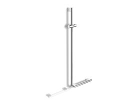 Mizu Drift Assisted Living 90 Degree Shower Rail Chrome Plated