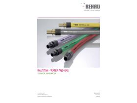 Technical Information - Rehau Rautitan Water & Gas