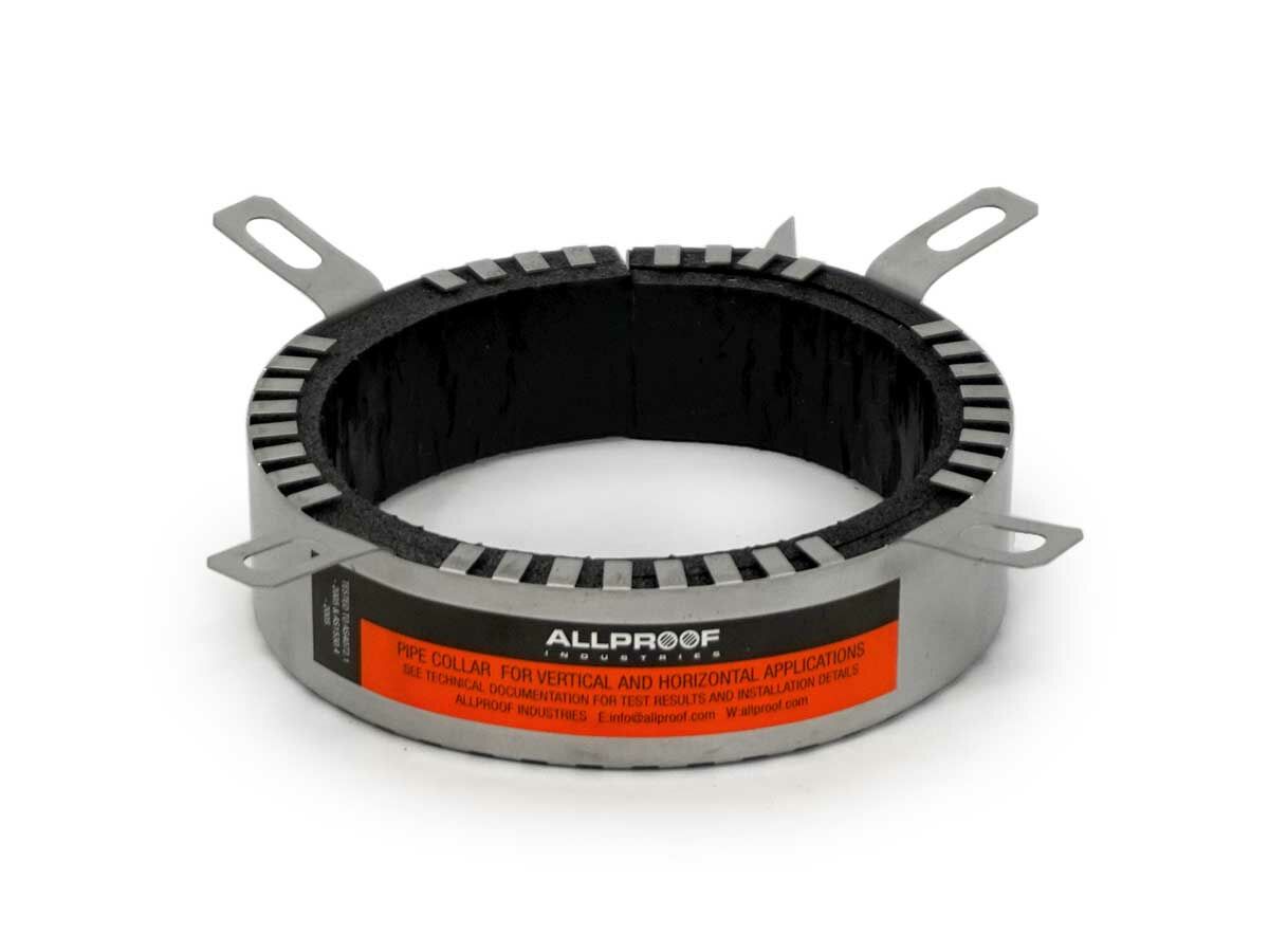 Allproof Fire Collar Stainless Steel 100mm from Reece