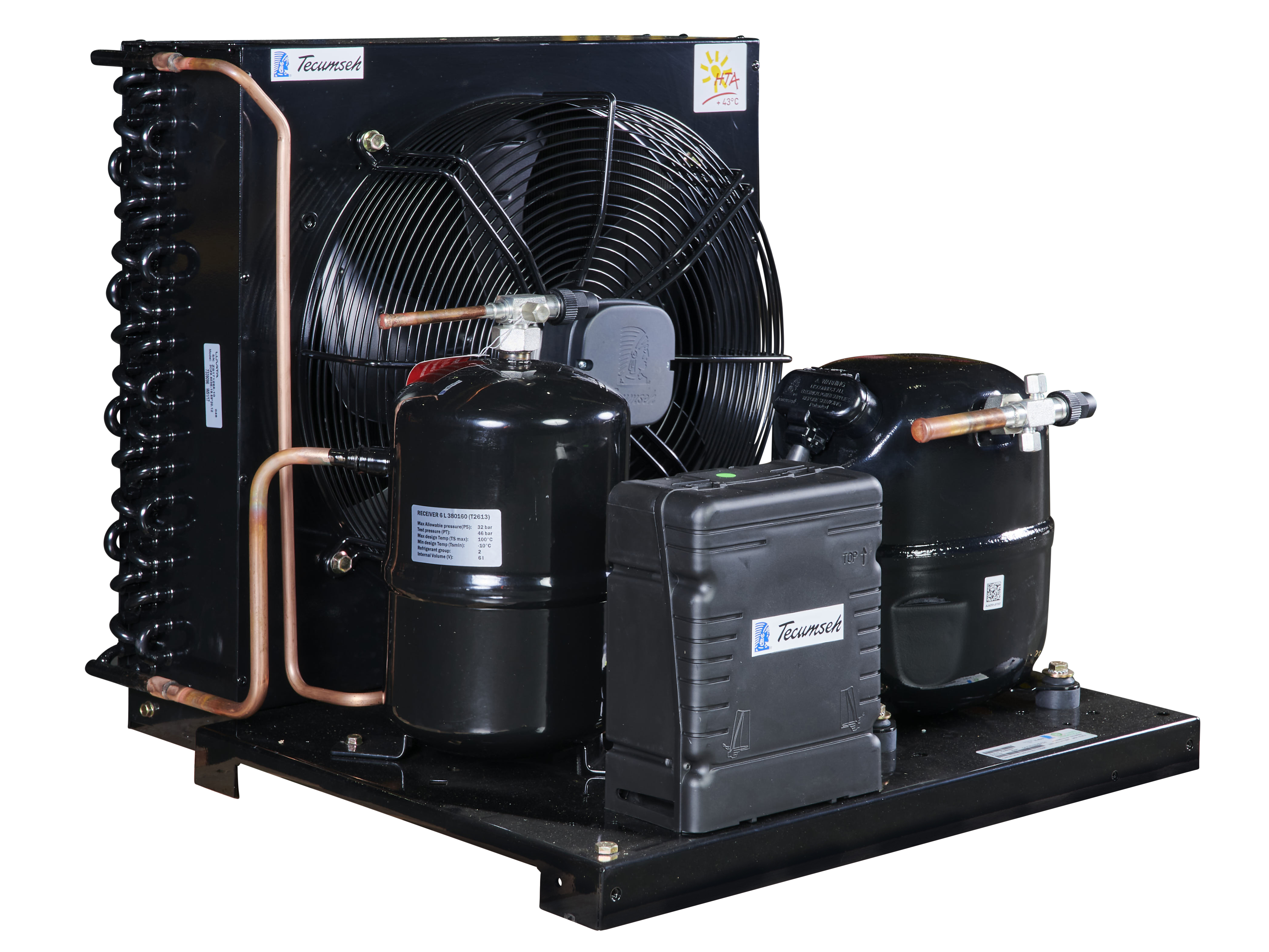 Tecumseh Condensing Unit R404A CAJT4519ZHRFZS 1 1/2 HP from Reece