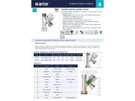 Specification Sheet - Arco Conekta Mini Stop Lead Free