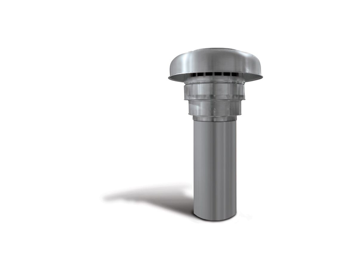 RCF Roof Mount Supply Fan with Deks Metal Flashing