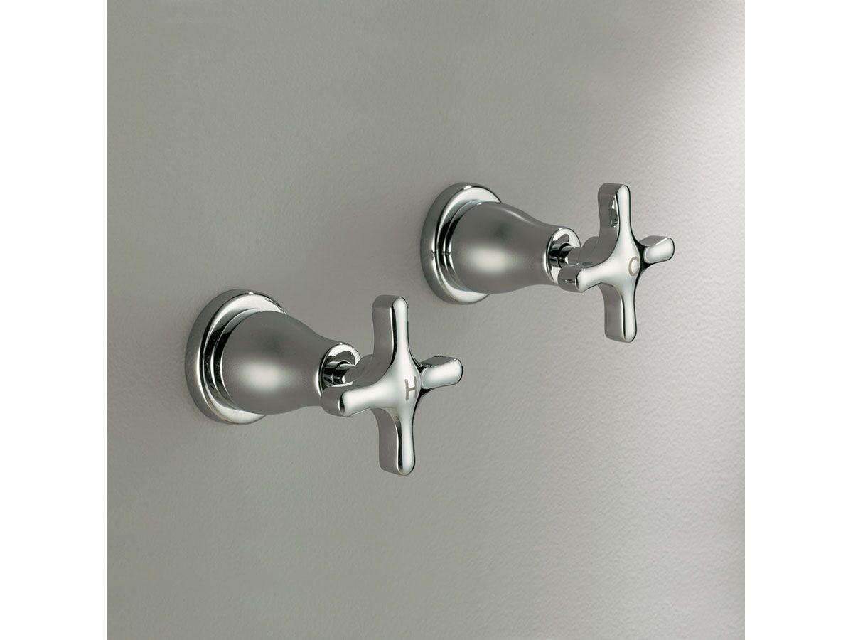 Dorf Loxton Wall Top Assembly Chrome