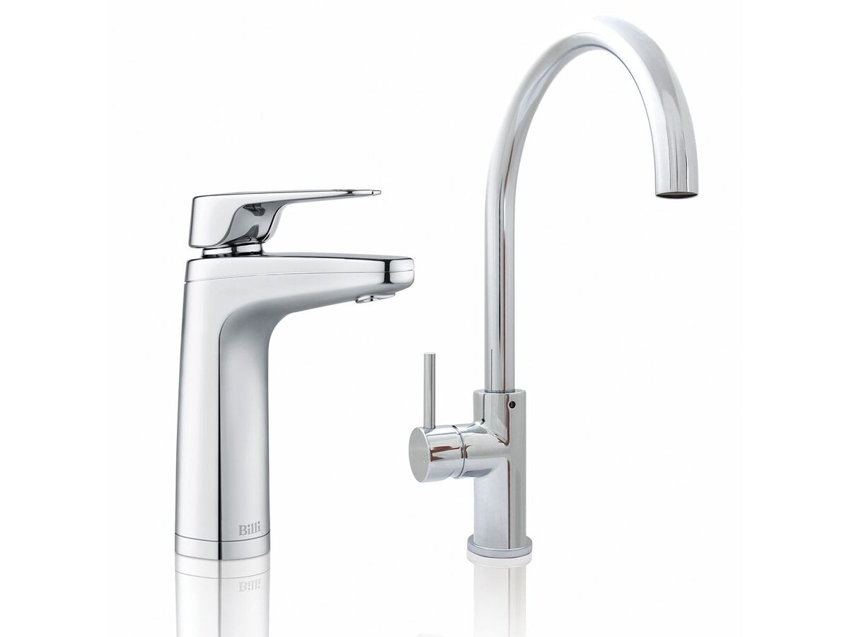 Billi Quadra Plus 15 XL & Gooseneck Mixer Chrome