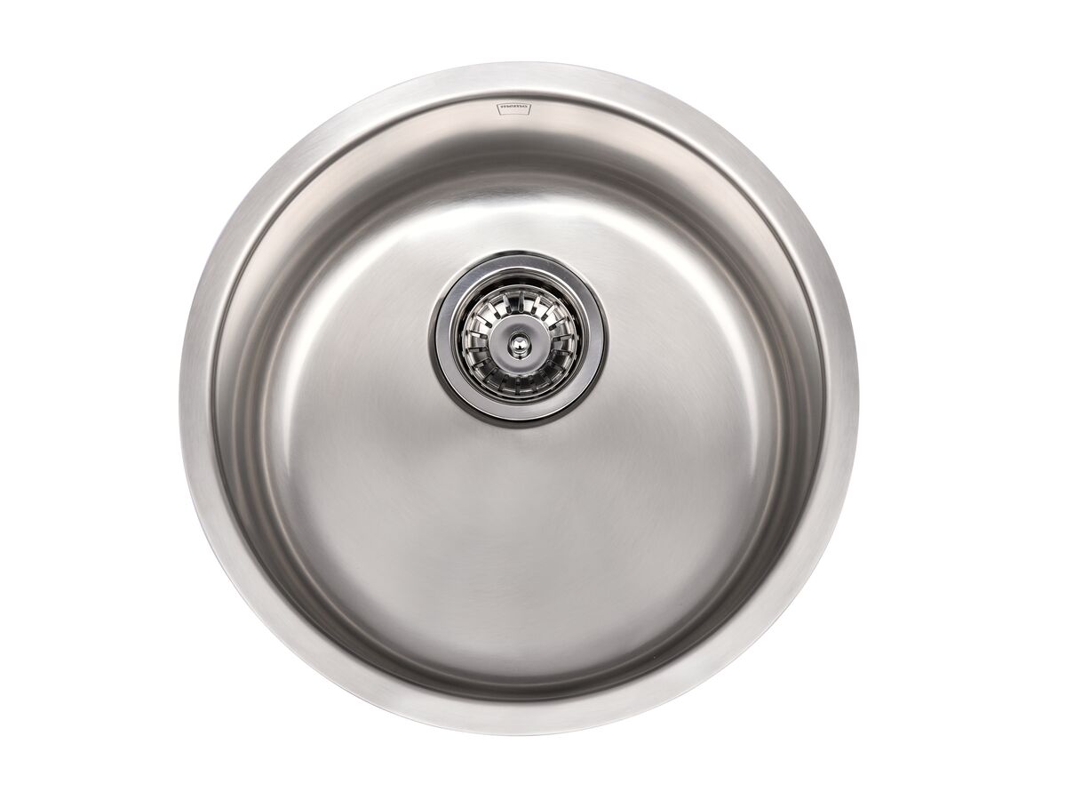 Memo Isla Outdoor Round Sink No Taphole 316 Stainless Steel