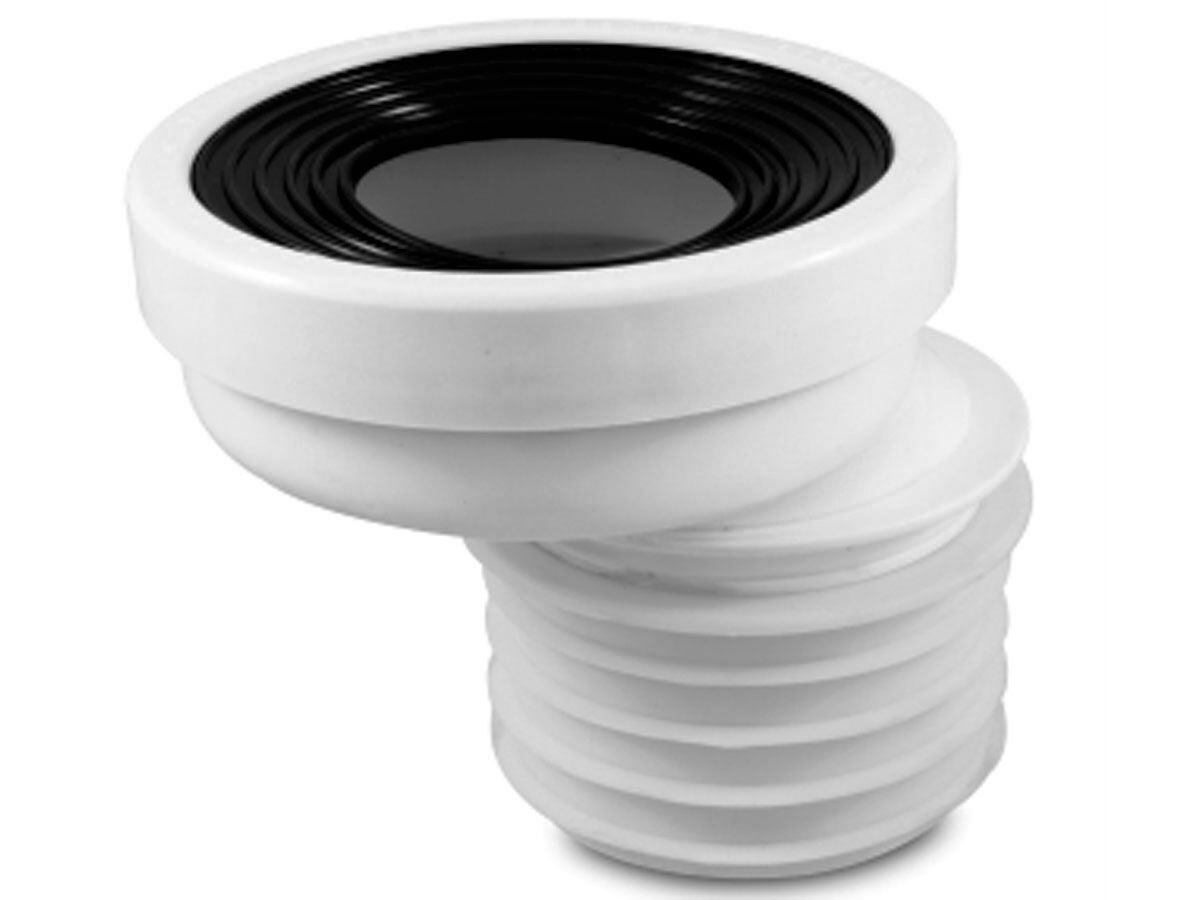 FlexiFin 100mm x 40mm Offset Pan Connector HDPE Approved from Reece