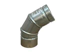 Abey Duravent 45deg Adj Elbow Round