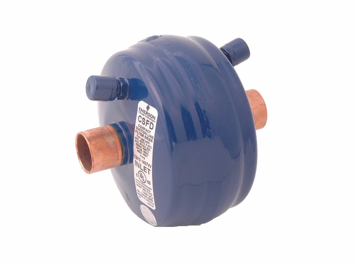 Emerson Compact Suction Line Drier 1 1/8" Solder CSFD14S9VV from Reece