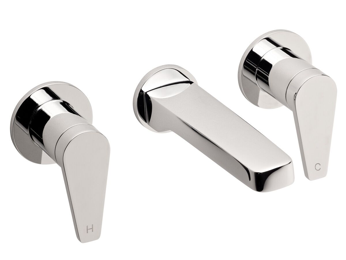 Ram Yeva Wall Basin Set 150mm Chrome (6 Star)