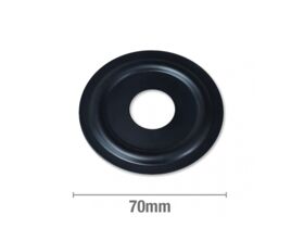 Cover Plate 1/2" BSP Flat Black