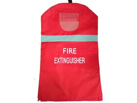 Fire Extinguisher UV Treated Cover, Window & Reflective Strip - 4.5kg