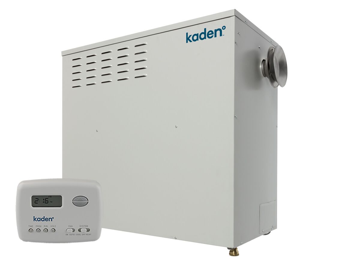 Kaden Ducted Heater 4 Star External Natural Gas 15kW from Reece