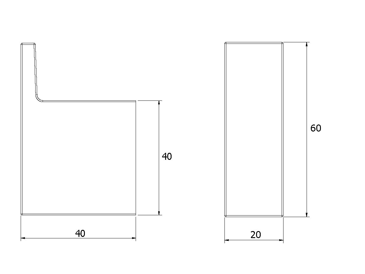 Milli Edge Robe Hook Chrome