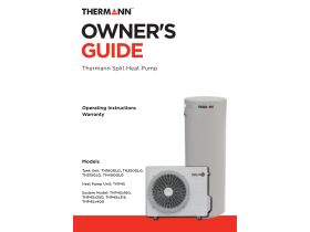 Owner's Guide - Thermann Split Heat Pump