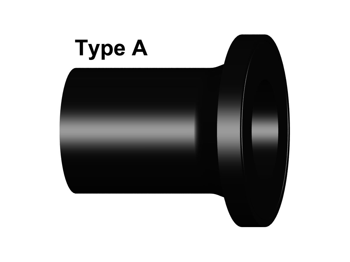 PE Stub Flange Long Spigot SDR17 PE100 250mm from Reece