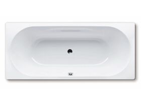 Kaldewei Vaio Duo Bath with Overflow 1800mm x 800mm White/ Chrome