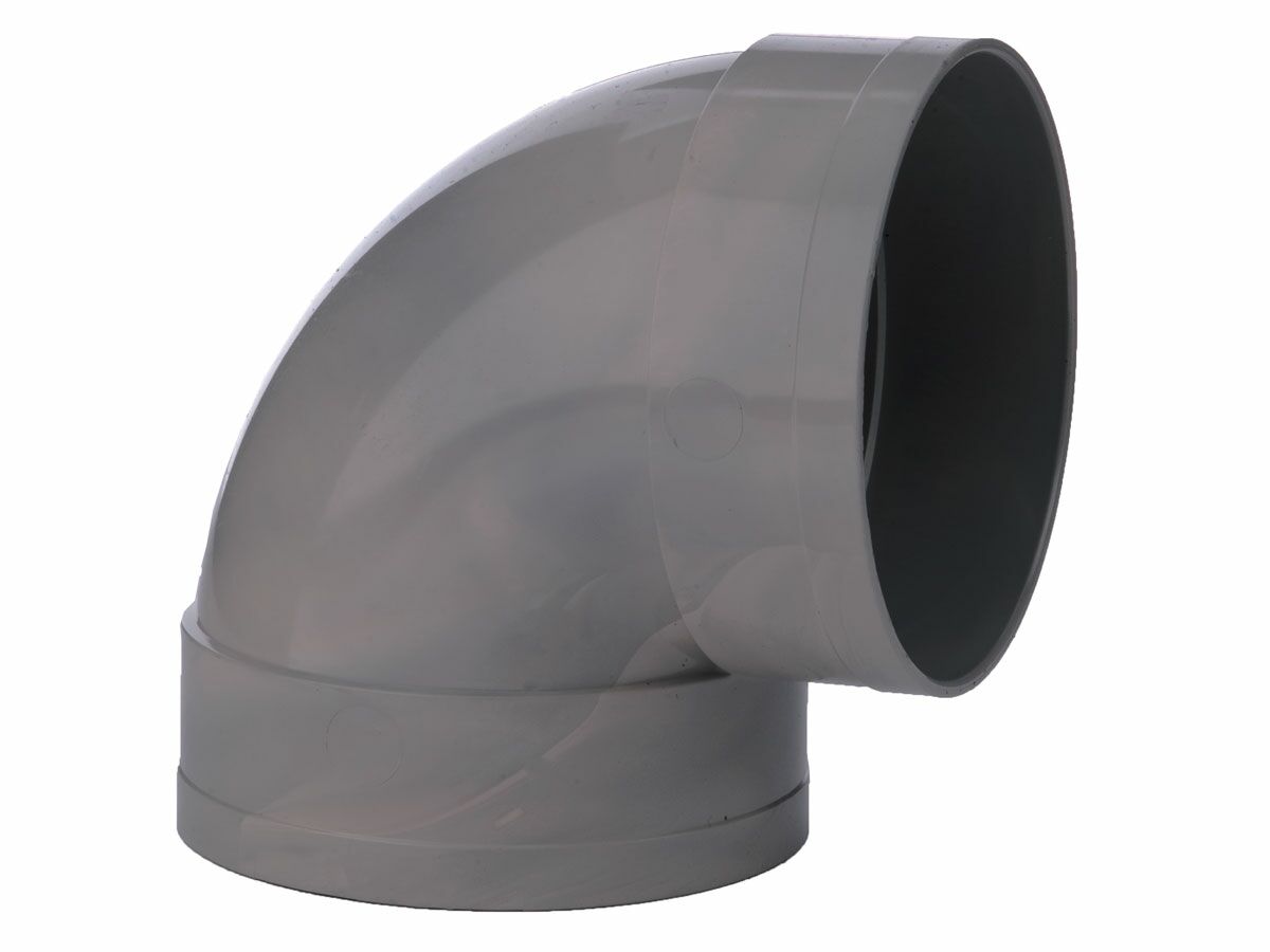 Stormwater PVC Bend 100mm x 88 Degree from Reece