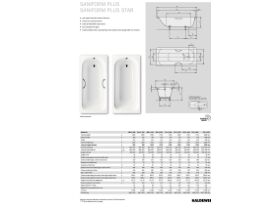 Specification Sheet - Saniform Plus Bath White