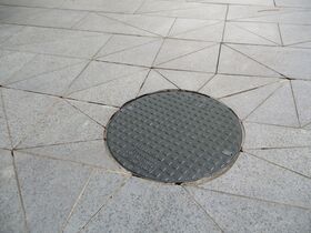 615mm Diameter Sewer Manhole Cover