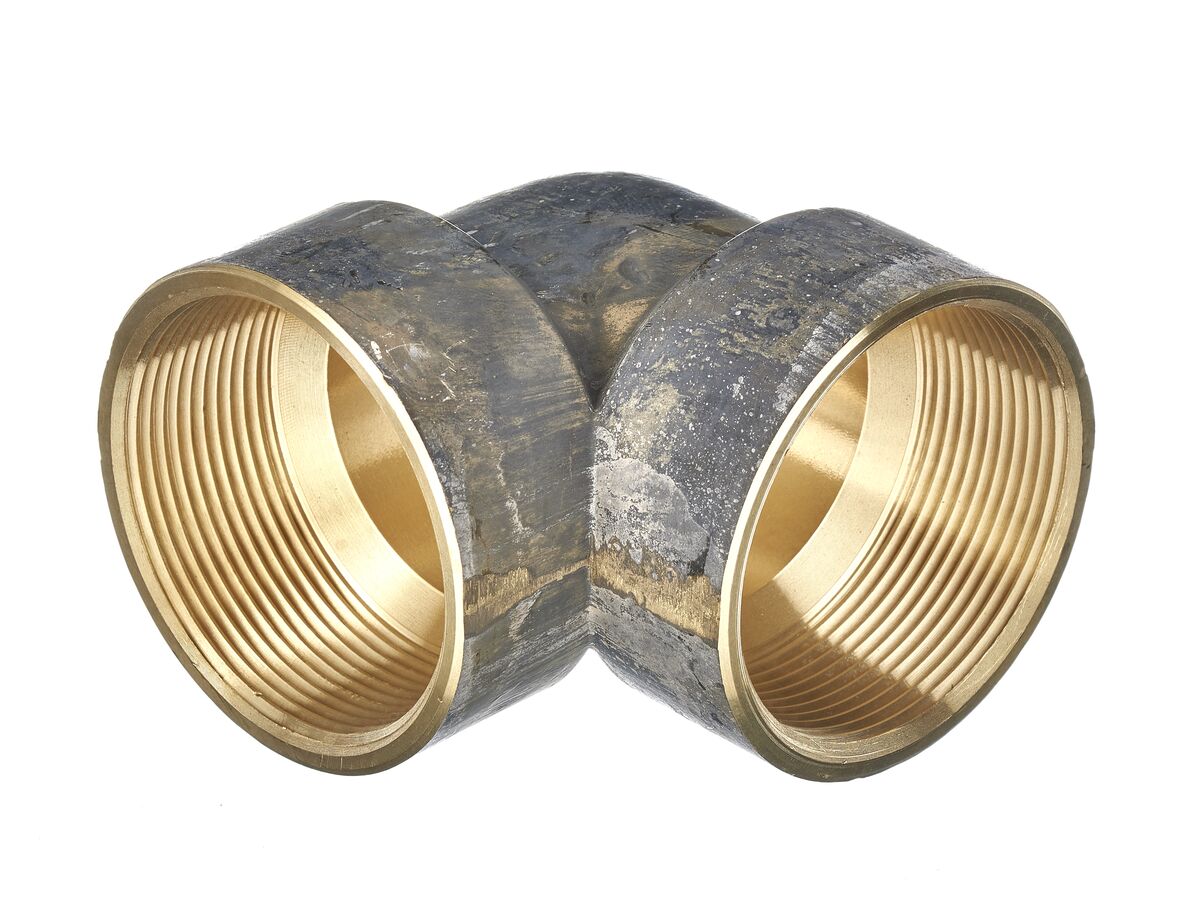 Brass Elbow (Female & Female) 50mm from Reece