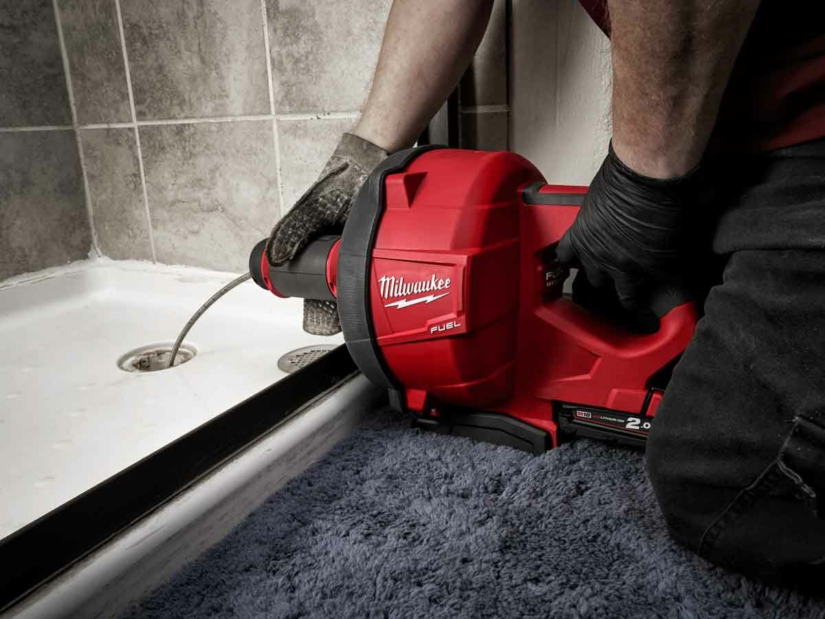 Milwaukee M18 Cordless Drain Snake Kit from Reece