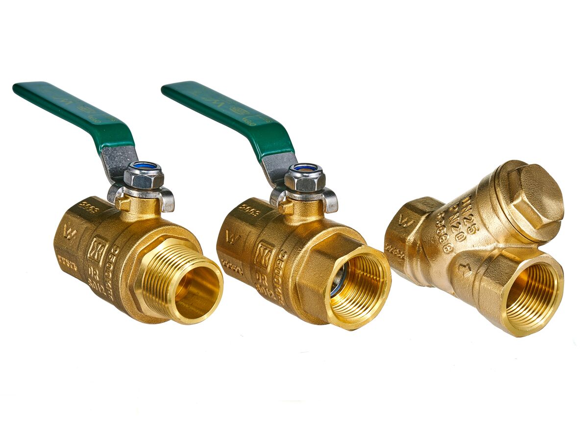 Zurn Backflow Reduced Pressure Zone with Ball Valve & Y Strainer 25mm