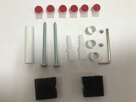 Mizu Bloc / Stream Single Heated Towel Rail Fixing Kit