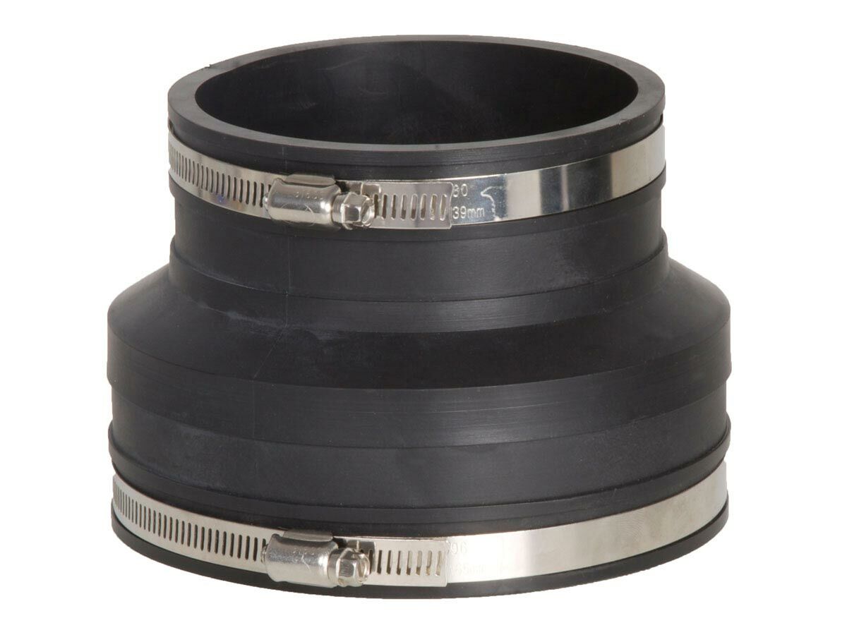 Dura Flexible Coupling 100mm Earthenware to PVC from Reece