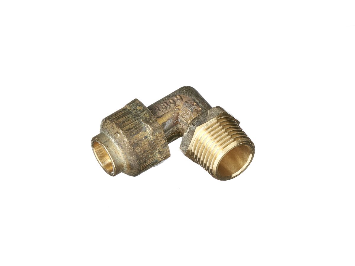 Compression Elbow Flared 15mm Male x 15mm Copper