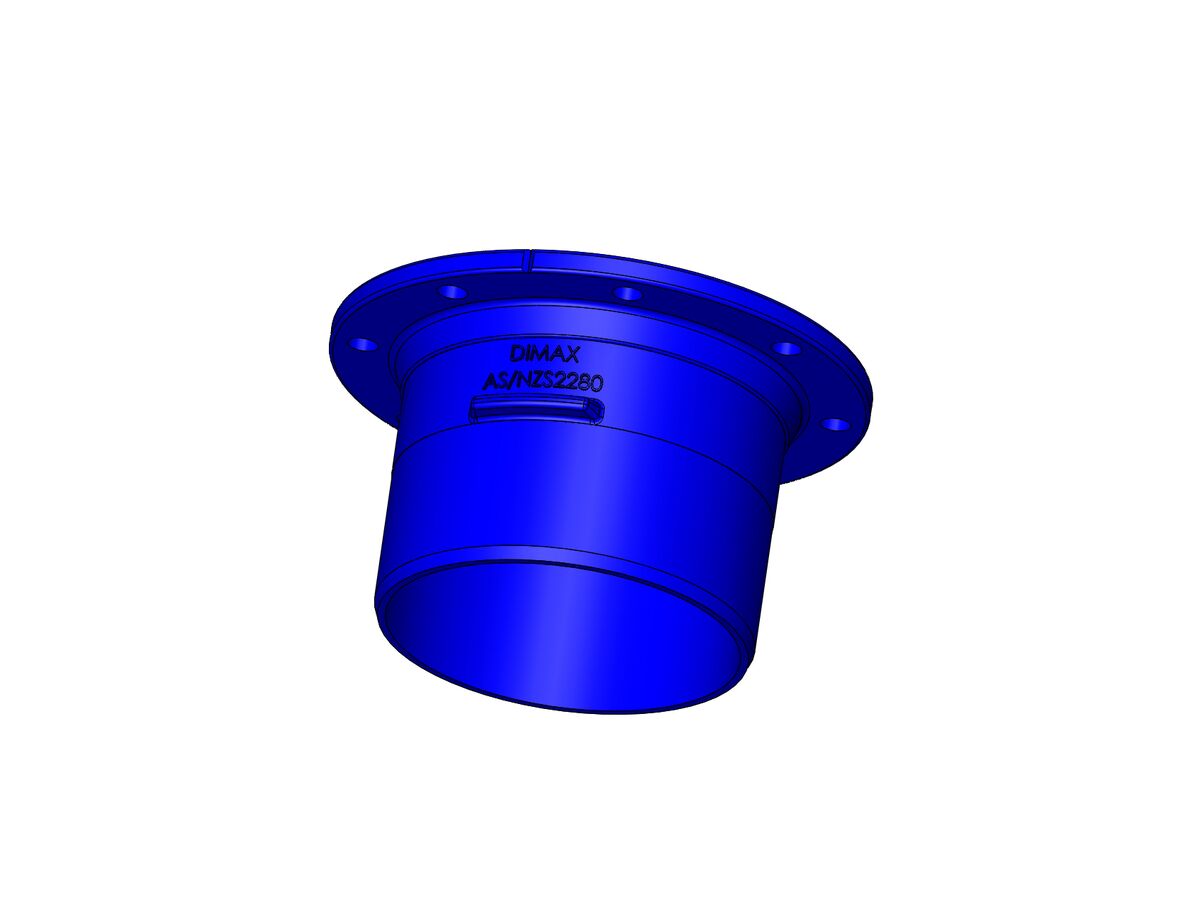 Dimax Ductile Iron Connector (Spigot x Flange) PN16 B5 250mm from Reece