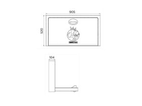 Britex Baby Change Station Stainless Steel