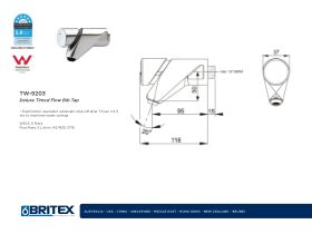 Technical Guide - Britex Deluxe Timed Flow Bib Tap