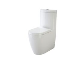 Caroma Forma Close Coupled Back To Wall Back Entry Toilet Suite Soft Close Quick Release Seat White (4 Star)