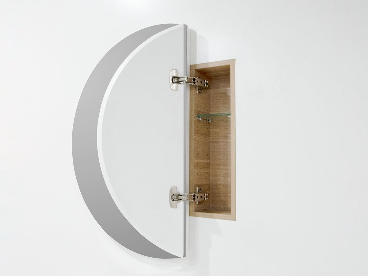 Kado Lux Round Mirrored Shaving 800mm from Reece