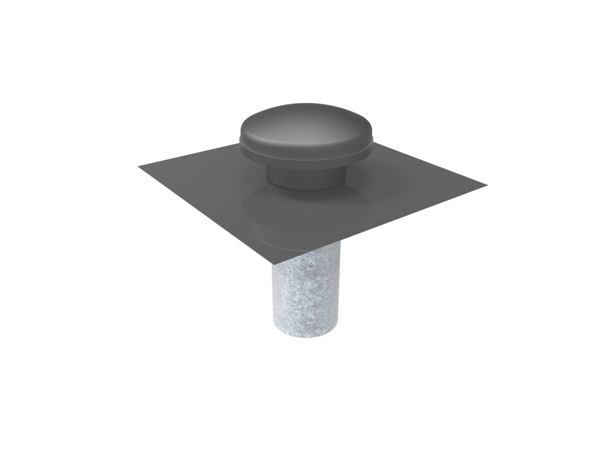 Omega Exhaust Vent 6" Basalt from Reece