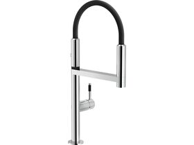 Nobili Move Pull Down Sink Mixer Chrome with Chrome Hose (6 Star)