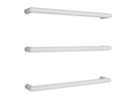 Kado Lux Bar Heated / Non Heated Towel Rail White