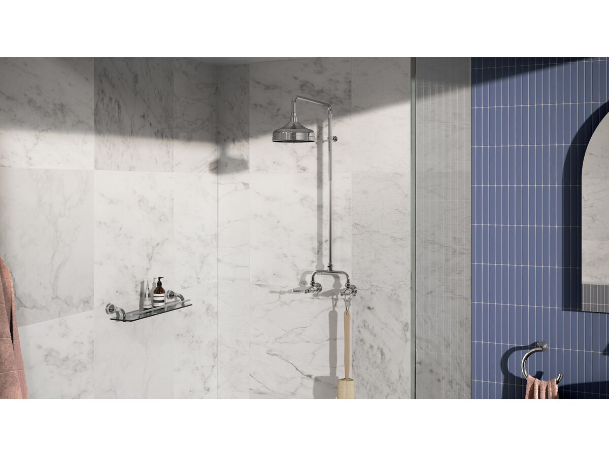 Milli Monument Edit Exposed Shower Set Lever Handles Chrome (3 Star)